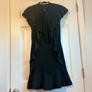 Black bow dress